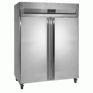 Congélateur 2 portes en acier inoxydable pour cuisines professionnelles | tefcold - RF1420C