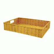 Corbeille manne polypropylène Carita miel 50x35 -