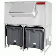 Diamond - Bacs de stockage avec chariots de 2 x 108 kg - réf. DROLBIN/80-150 - gris inox AKS-DROLBIN/80-150 Diamond - Bacs de stockage avec chariots de 2 x 108 kg - réf. DROLBIN/80-150 - gris inox AKS-DROLBIN/80-150