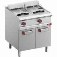 Diamond - Friteuse électrique 2 cuves de 13 litres sur armoire - réf. E7/F26A7-N - inox AKS-E7/F26A7-N