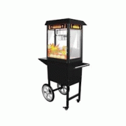 GGM Gastro Machine à pop-corn professionnelle 5 kg/h avec chariot - Noir - noir 4063326419402 GGM Gastro Machine à pop-corn professionnelle 5 kg/h avec chariot - Noir - noir 4063326419402
