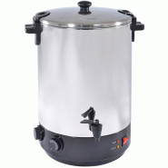 KITCHEN CHEF stérilisateur de bocaux électrique inox avec robinet et minuteur 12l 1650w zj-120td - argenté 3485619812003