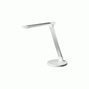 Lampe de table LED 7 W, CCT 3000-6500 K, dimmable, port USB et commande tactile, design moderne blanc - Perenz - blanc 6026 B
