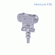 Monture double - 35 x 30, Acier, M10