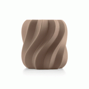 Mot sur initiale en Impression 3D - Marron_0