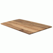 Plateau rectangulaire de table extérieur Smartline 120x80cm décor Atacama Cherry
