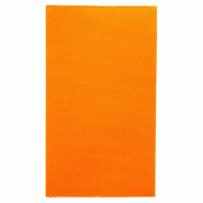 Serviette en ouate gaufré 2 plisclémentine 1/6 33x40cm - par 2000