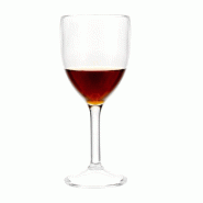 Verre à vin polycarbonate 30 cl transparent - par 6