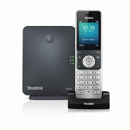 Yealink dect-ip w60b-package: single cell base station e cordless w56h