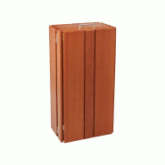 Corbeille SEVILLE 100 litres rectangle