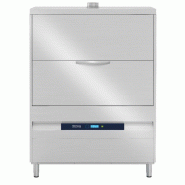 Lave-batterie électronique avec doseur de détergent et pompe de décharge, panier 2x 60x67 cm, h 85 c - VIRTUS - 4068875003348