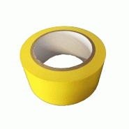 Ruban marquage au sol jaune - 33m x 50mm - PVC - Mandrin Ø76mm