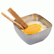 Verrine metallisée en PS injecté 6cl 5,7x5,7x3,2cm - par 500