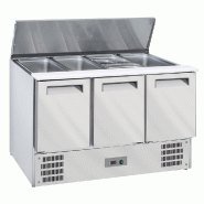 Saladette avec couvercle 4xGN1/1-150 mm + reserve 3 pt.GN 1/1 Saladette avec couvercle 4xGN1/1-150 mm + reserve 3 pt.GN 1/1