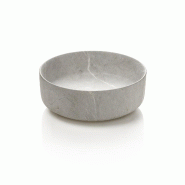 AQA Design Lavabo en céramique à poser ELDO en pierre grise L.36 P.36 H.12 MP00531 - gris céramique MP00531 AQA Design Lavabo en céramique à poser ELDO en pierre grise L.36 P.36 H.12 MP00531 - gris céramique MP00531
