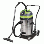Aspirateur industriel à sec avec filtre semi-automatique - poussières et solides - cuve inox 62 L - 3 moteurs - 2,5 kW - 230 V Cleancraft DRYCAT 362 IRSCT -3