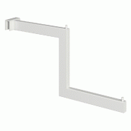 Bras escalier Cage blanc 40cm