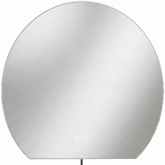 CLP Miroir de salle de bain Baloni Verre HBT: 50x60x3 cm Ø 70 - transparent verre 327875