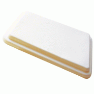 Couvercle pour plateau repas 33507 bagasse blanche - par 400