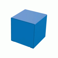 Cube KUB acier - Bleu RAL 5010