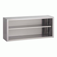 Gastro-Inox armoire murale ouverte en acier inoxydable 1500x400x660mm - inox 7445908598519