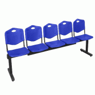 Piqueras y Crespo Banc Albatana bleu - bleu multi-matériau BAI5ESAZ