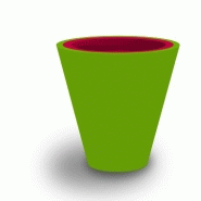 Pot ultra-léger et résistant aux UV