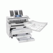 Imprimante grand format - vitesse : 7 pages A0 et 14 pages A1 par minute - Ricoh MP W7140