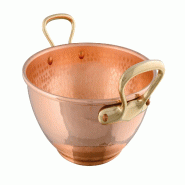 Schneider - Bol à sirop, cuivre, Ø 260 (150) mm x 125 mm - 5,0 L - cuivre métal 170116 Schneider - Bol à sirop, cuivre, Ø 260 (150) mm x 125 mm - 5,0 L - cuivre métal 170116