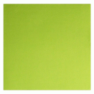 Thouy Serviettes en papier molletonné vert anis 40 x 40 cm par 50 - 3701114803330