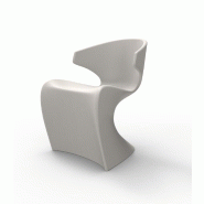 Chaise design in & out WING - écru