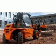 Chariot télescopique ultra compact - T144H - AUSA - Capacité 1350 kg - Levée 4m