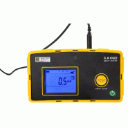 CHAUVIN ARNOUX - Contrôleur de Terre 2P(50kOhms)/3P(2kOhms) - Détection de V parasite, Alarme RH et U-SE - Alimentation par 6 piles LR6 - 223x126x70mm - 1 kg - IP65 - IEC 61557-1 et 61557-5 - 600V CAT