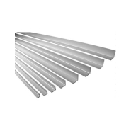 Cornière inégale aluminium brute - Longueur 6m - Réf CORA322