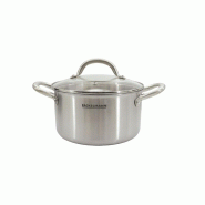 Faitout 24 cm en inox 18/10 Triply Fackelmann Vita3 - Acier inoxydable 18/0 4008033662222