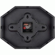 Horloge murale octogonale en résine Factory rouge Karlsson - rouge 8714302770364 Horloge murale octogonale en résine Factory rouge Karlsson - rouge 8714302770364