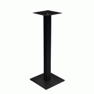 Piètement Entry Ht108 en acier noir p. Mange debout intérieur 70x70,Ø70cm maxi