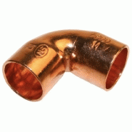 Raccord coudé 90° à souder cuivre d.28 pour tube en cuivre