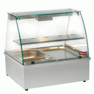 Vitrine chauffante bain-marie 2 x GN 1/1 pano. - Diamond - 0605848930375 Vitrine chauffante bain-marie 2 x GN 1/1 pano. - Diamond - 0605848930375