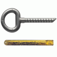 Amarrage à coller en acier inoxydable forgé - Collinox