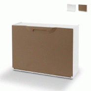 ArtPlast - Étagère à chaussures en polypropylène marron 51 x 17,3 x 40,1 pouces - Collection UNIKA - beige plastique polypropylène ZA1482 ArtPlast - Étagère à chaussures en polypropylène marron 51 x 17,3 x 40,1 pouces - Collection UNIKA - beige plastique polypropylène ZA1482