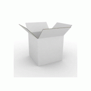 Carton double 350x250x200mm Blanc 10un - 2611021