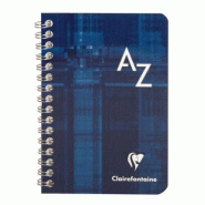 Clairefontaine Lot de 10 Répertoire Metric 9,5x14, 100p./50 feuilles 90 g/m² reliure intégrale, quadrillé 5x5 - 3329680685992