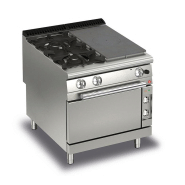 BASE 700 CUISINIERE ÉLECTRIQUE 2 PLAQUES A POSER COMBISTEEL 7178.0215