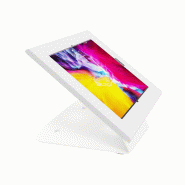 KIMEX - Support tablette mural ou de table universel Apple et Samsung 10.9''-11'' Blanc - blanc plastique 3700685427150