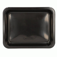 Starpak 500 Barquettes pour micro-ondes PP non divisées 935 ml noir Barquettes pour menu - noir plastique polypropylène 88430