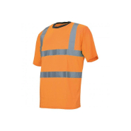 Tee-shirt col rond manches courtes Visio haute visibilité classe 2 - TSRCHVVSOG-DM02_0