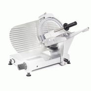 Trancheuse professionnelle GSS-300 avec lame de 300 mm, transmission par courroie, moteur ventilé et double interrupteur lumineux 24 V | Sammic - alu Trancheuse professionnelle GSS-300 avec lame de 300 mm, transmission par courroie, moteur ventilé et double interrupteur lumineux 24 V | Sammic - alu