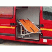 Vehicule incendie avec recueil de blessé