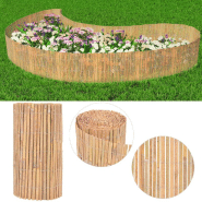 Vidaxl clôture bambou 1000 x 50 cm 142678